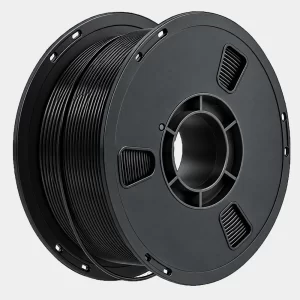 black 3d printer filament spool