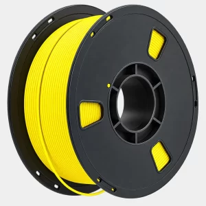 bright yellow filament spool